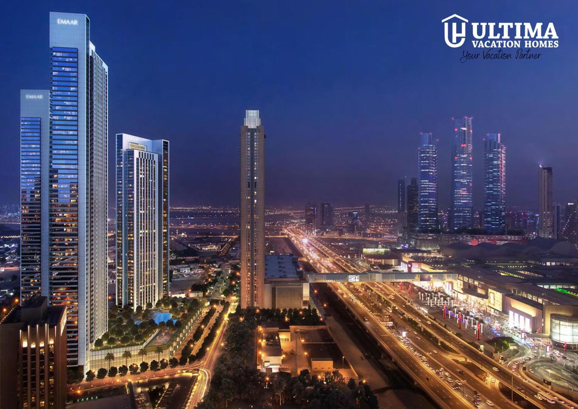 Elegant Apartment With Direct Access To Dubai Mall ภายนอก รูปภาพ