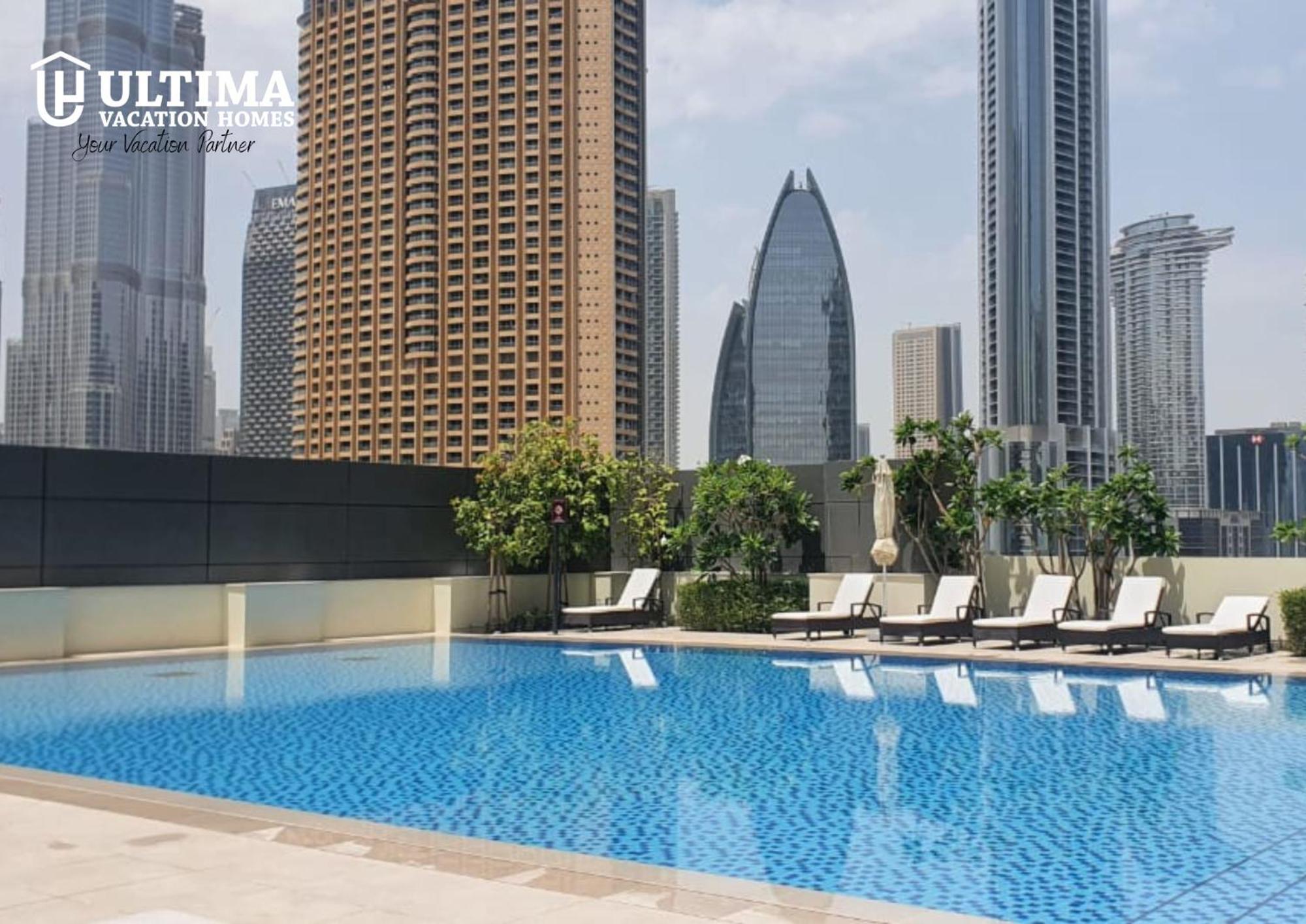 Elegant Apartment With Direct Access To Dubai Mall ภายนอก รูปภาพ
