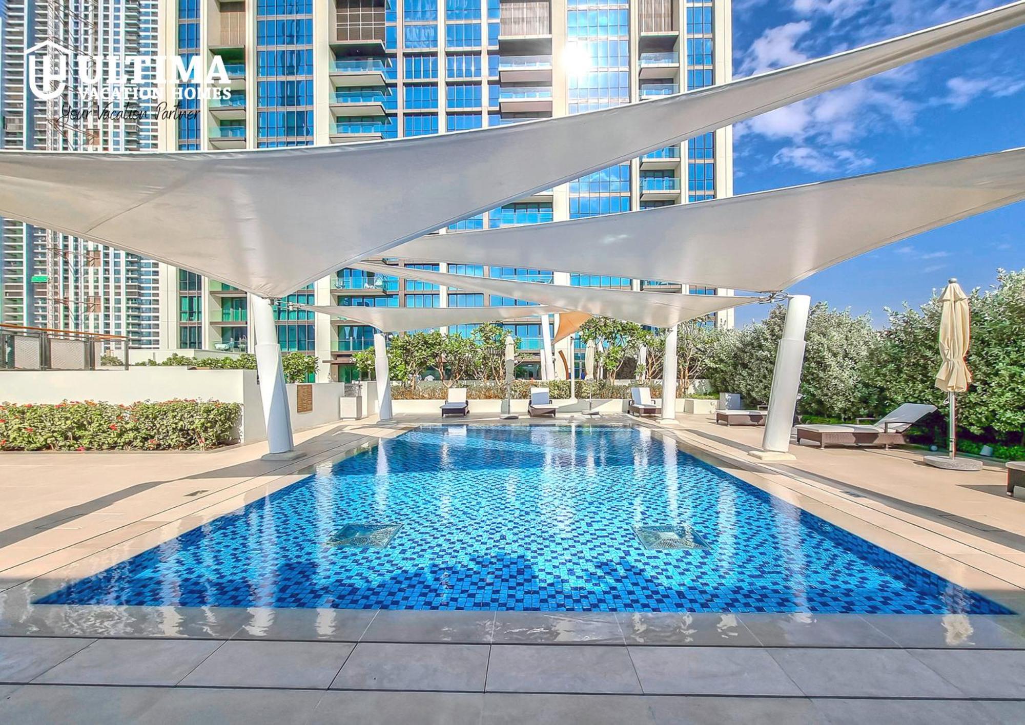 Elegant Apartment With Direct Access To Dubai Mall ภายนอก รูปภาพ