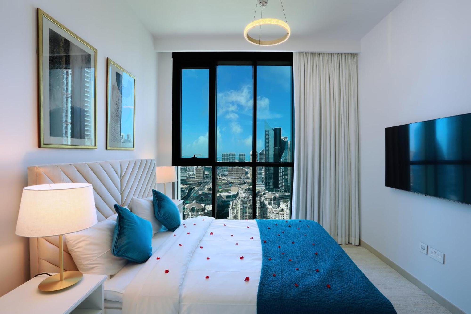 Elegant Apartment With Direct Access To Dubai Mall ภายนอก รูปภาพ