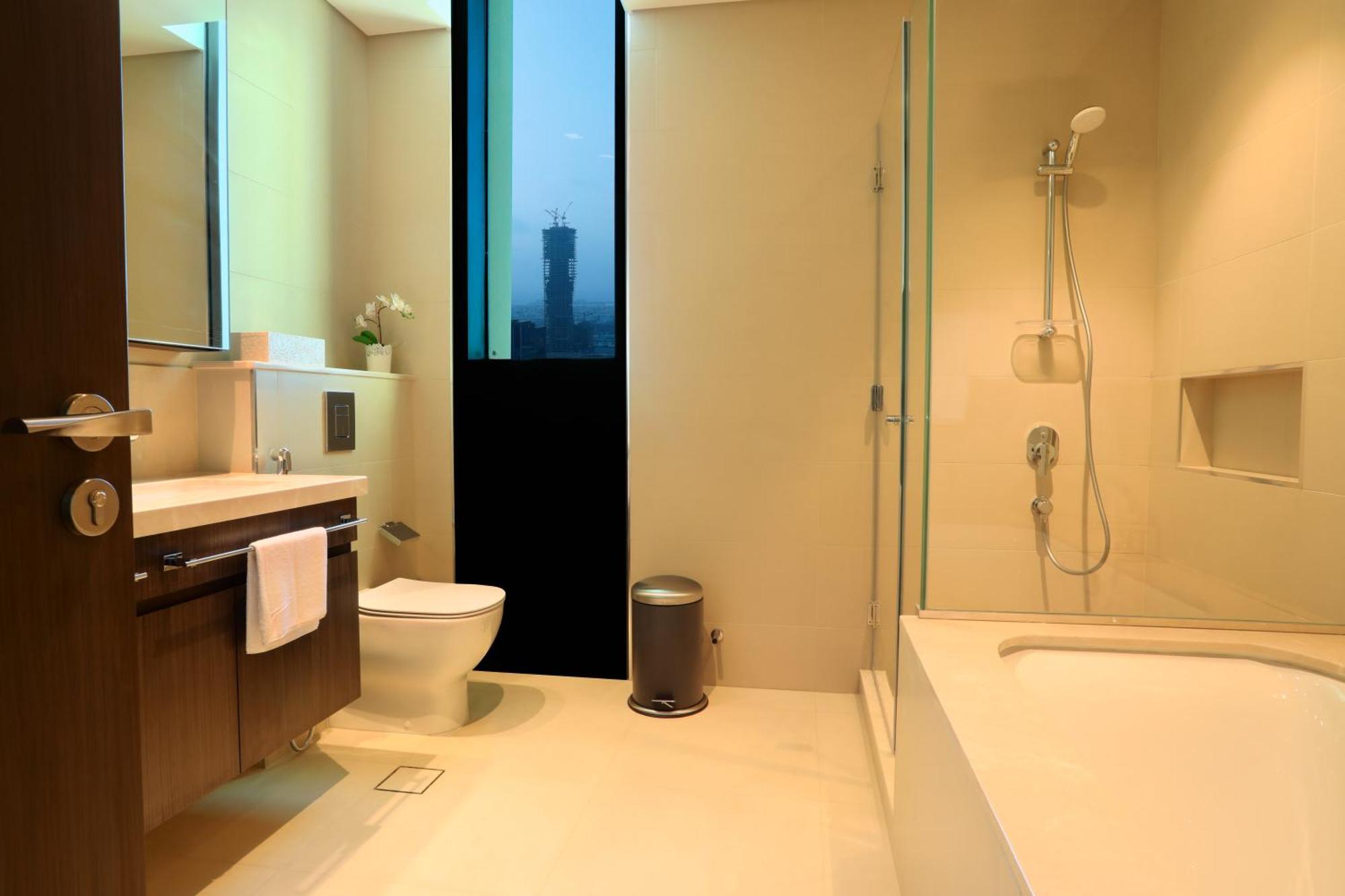 Elegant Apartment With Direct Access To Dubai Mall ภายนอก รูปภาพ
