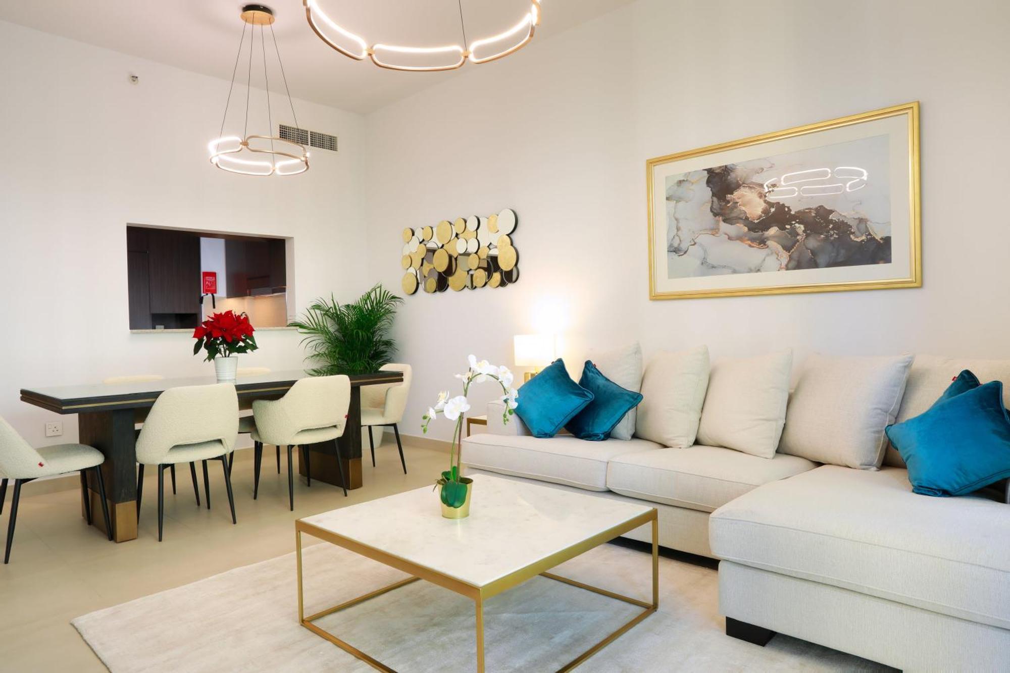 Elegant Apartment With Direct Access To Dubai Mall ภายนอก รูปภาพ