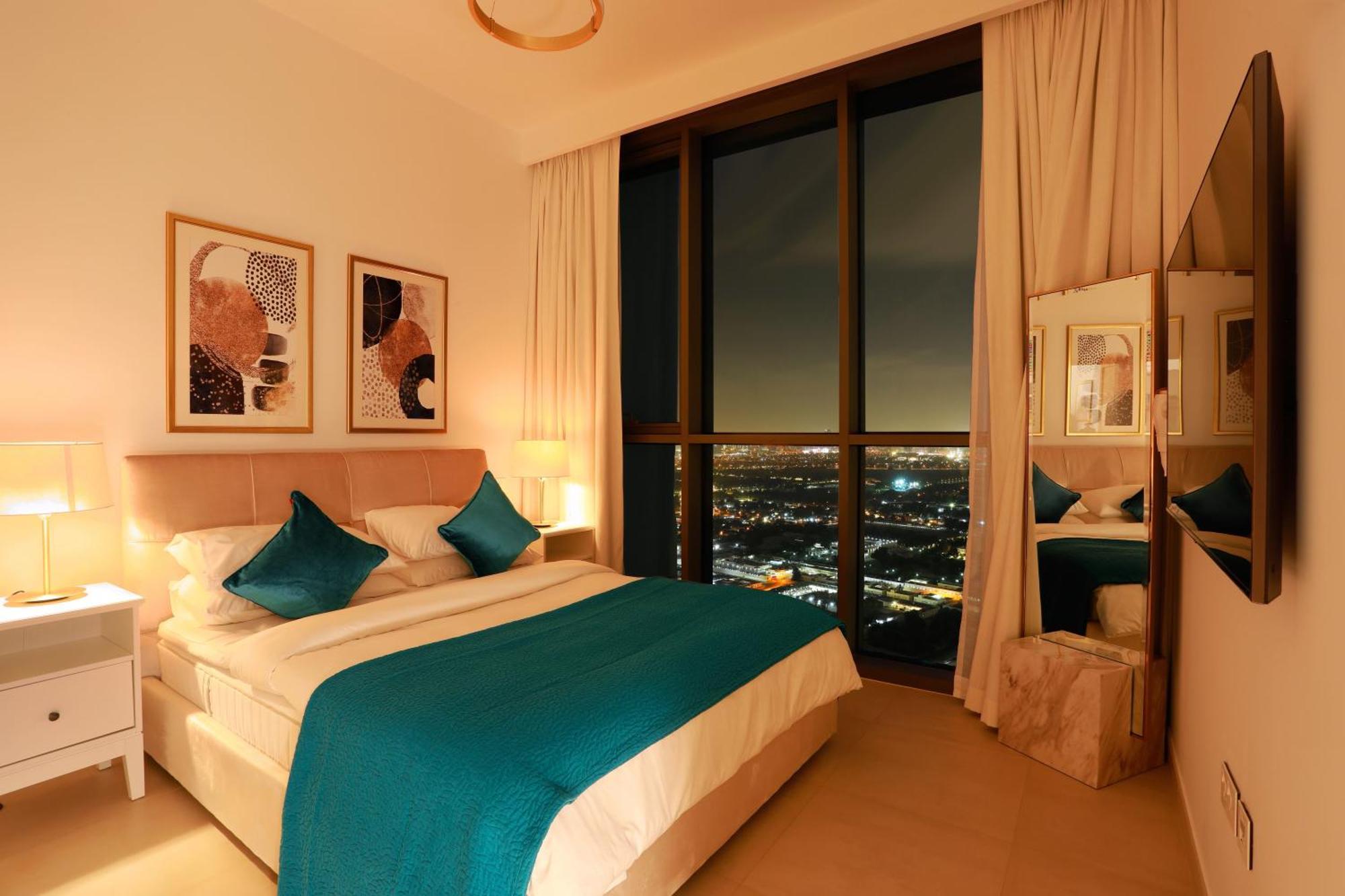 Elegant Apartment With Direct Access To Dubai Mall ภายนอก รูปภาพ